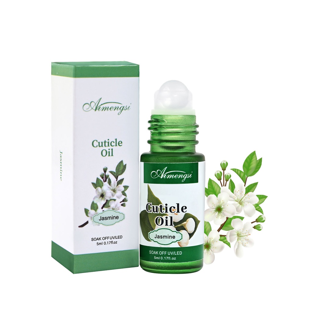 [AMG4] Aceite Hidratante Para Cuticulas Roll On Jazmin 10ml