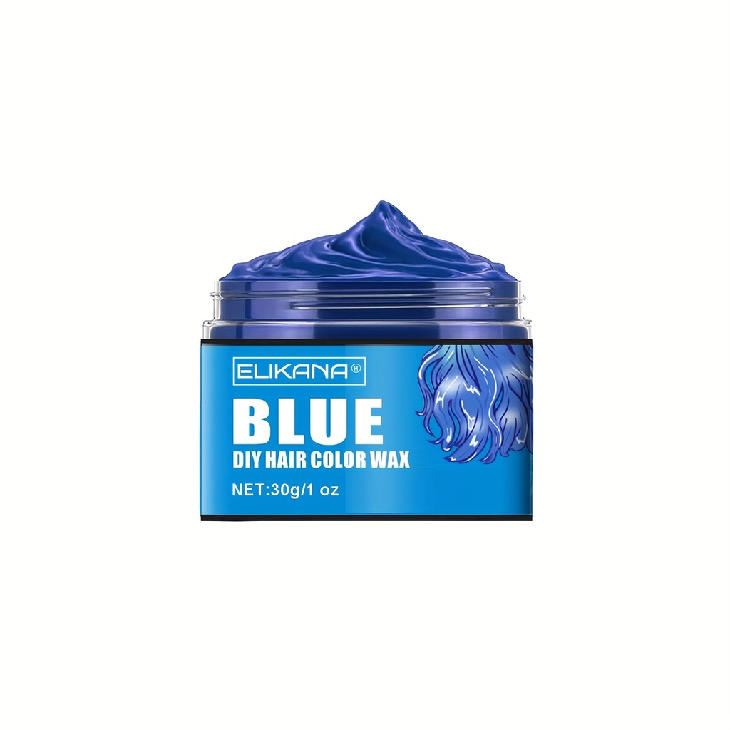 [EKN1] Cera Capilar Tinte Temporal Elikana Azul 30g