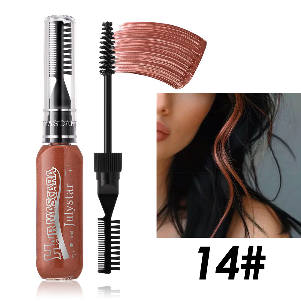 [JLYM14] Rimel Capilar Tinte Temporal Julystar Varios Colores 15ml Cobre