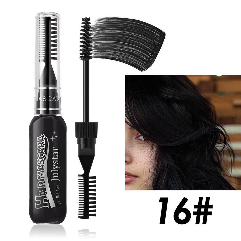 [JLYM16] Rimel Capilar Tinte Temporal Julystar Varios Colores 15ml Negro