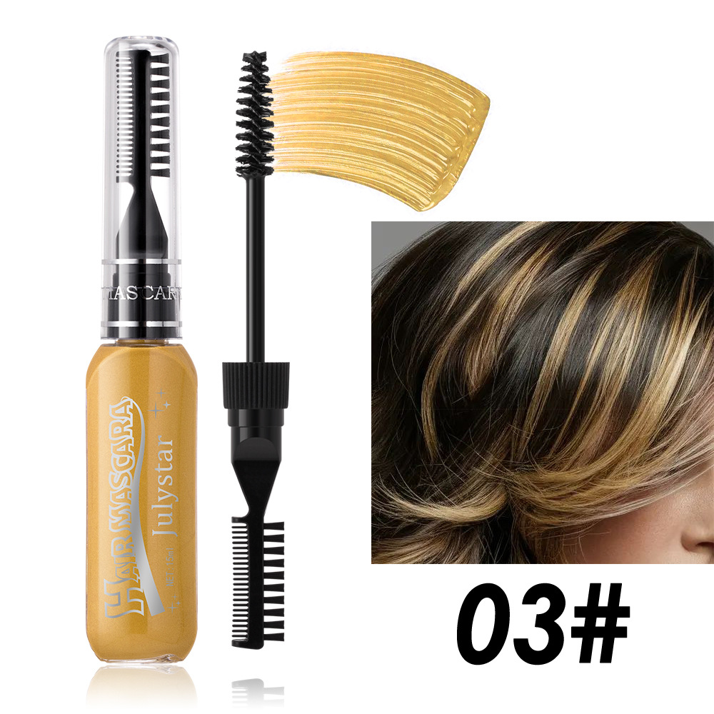 [JLYM3] Rimel Capilar Tinte Temporal Julystar Varios Colores 15ml Rubio