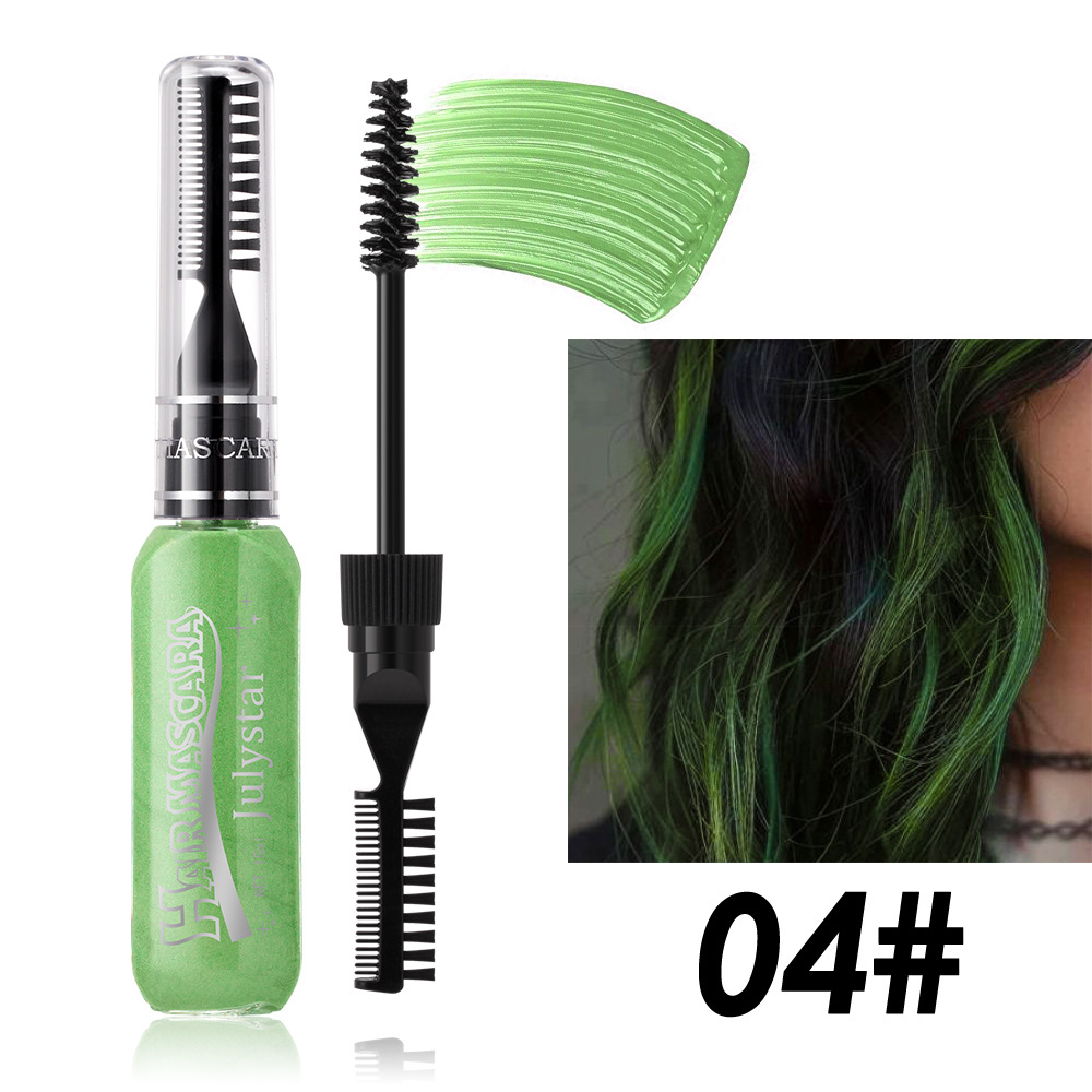 [JLYM4] Rimel Capilar Tinte Temporal Julystar Varios Colores 15ml Verde