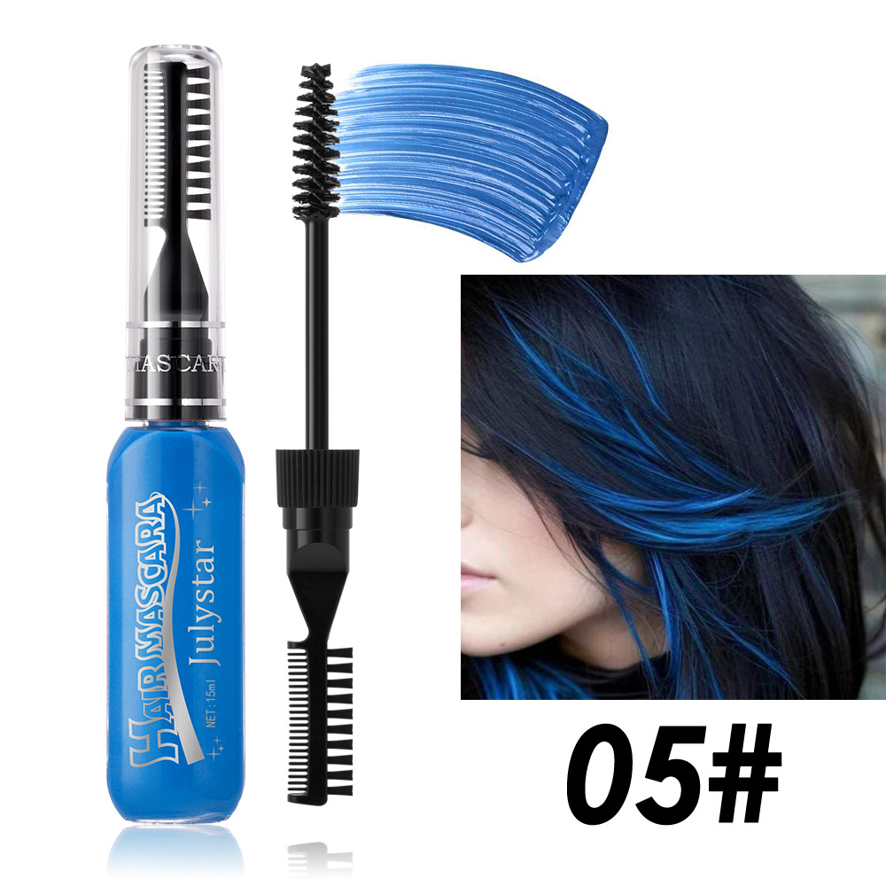 [JLYM5] Rimel Capilar Tinte Temporal Julystar Varios Colores 15ml Azul