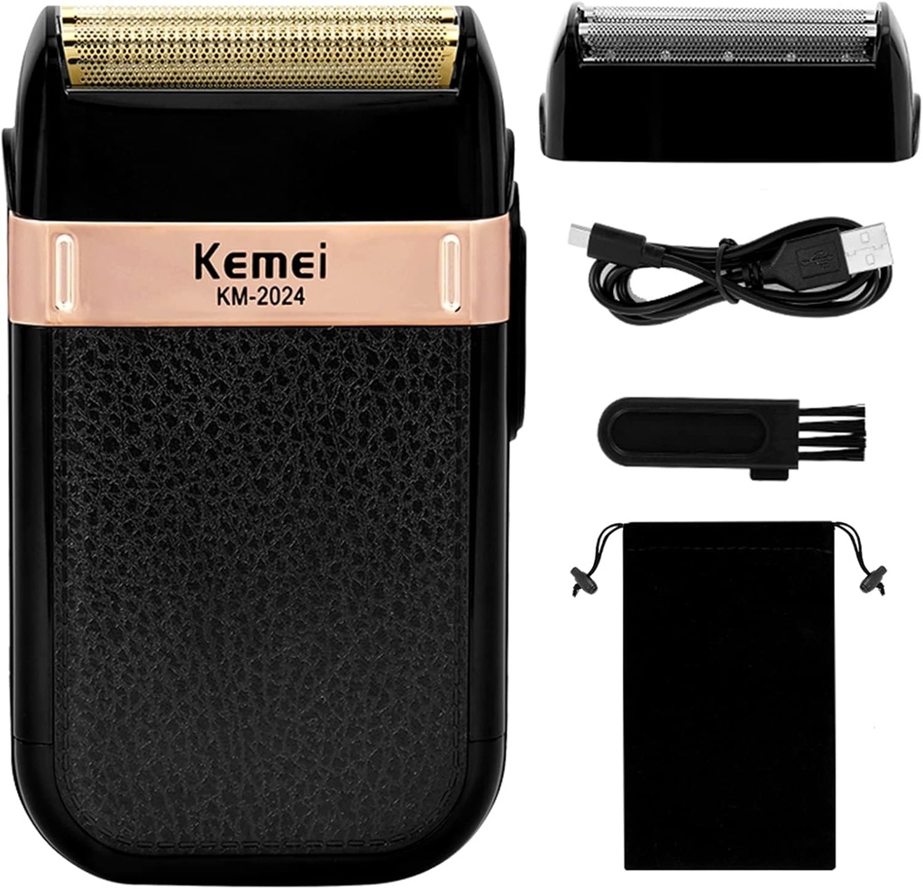 [KM2024] Afeitadora Shaver Kemei 2024 Profesional Recargable