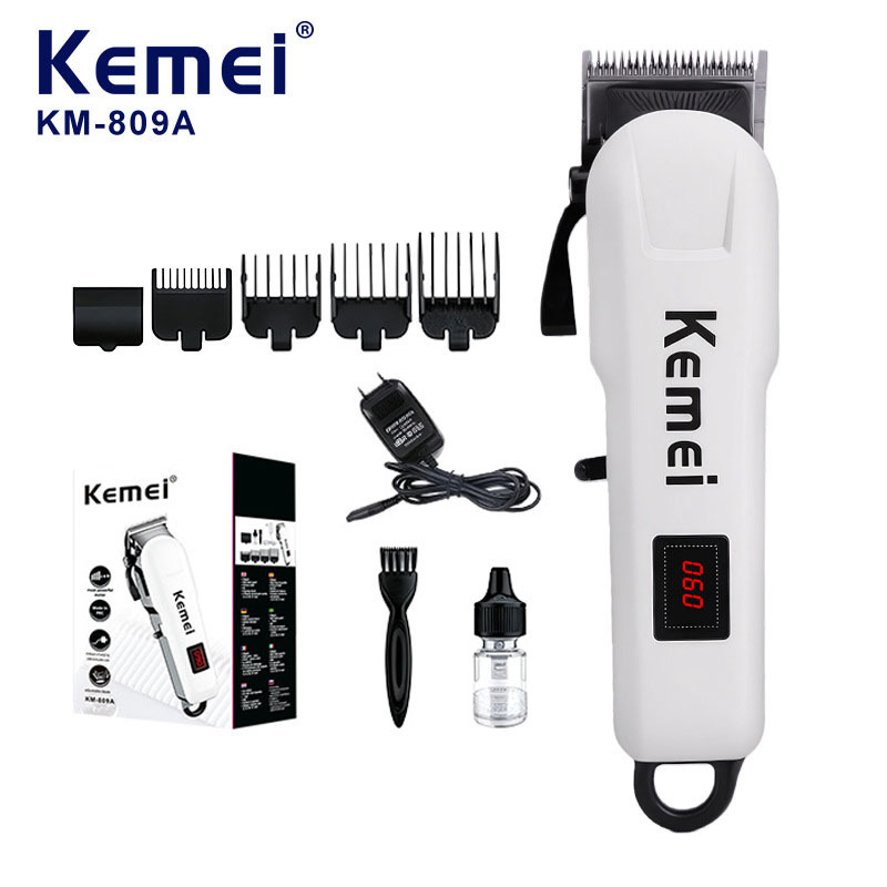 [KM809a] Máquina Cortar Cabello Kemei 809a Profesional Inalámbrica