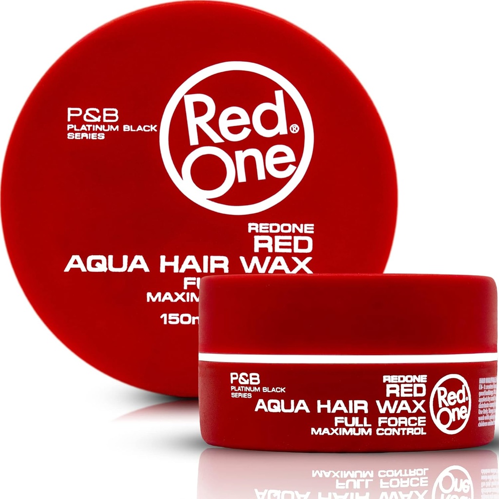 Red One Cera Roja Para El Cabello Maximo Control Alto Brillo