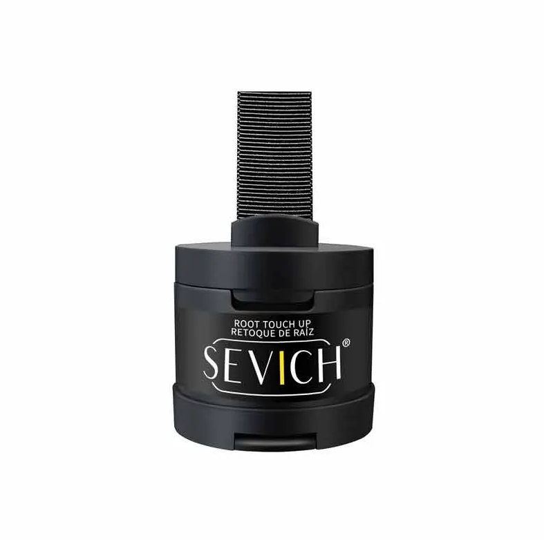 Sombra Retocador Cubre Entradas Canas Raices Sombra Sevich Marron Oscuro