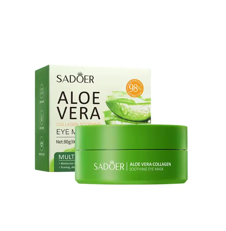 [SDR1] Parches Para Ojeras Aloe Vera Colageno Sadoer 60 Piezas