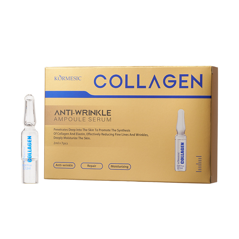 [KMC8] Ampollas Serum Facial Colageno Antiarrugas Kormesic 7 Pzas