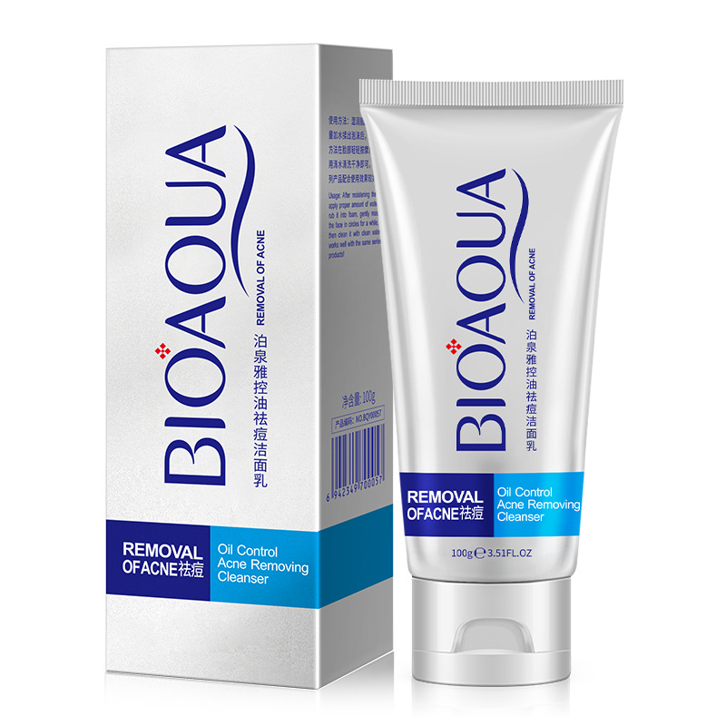 [BQA033] Jabon Limpiador Facial Anti Acne Bioaqua Control Grasa 100g