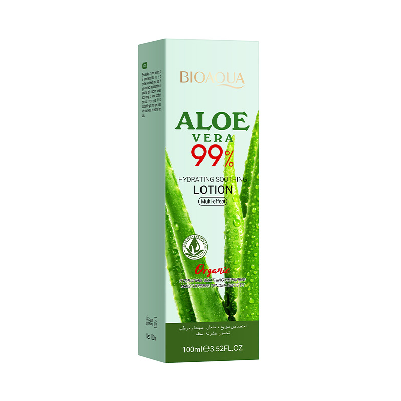 [BQA016] Locion Hidratante Aloe Vera 99% Bioaqua Calmante Facial 100ml