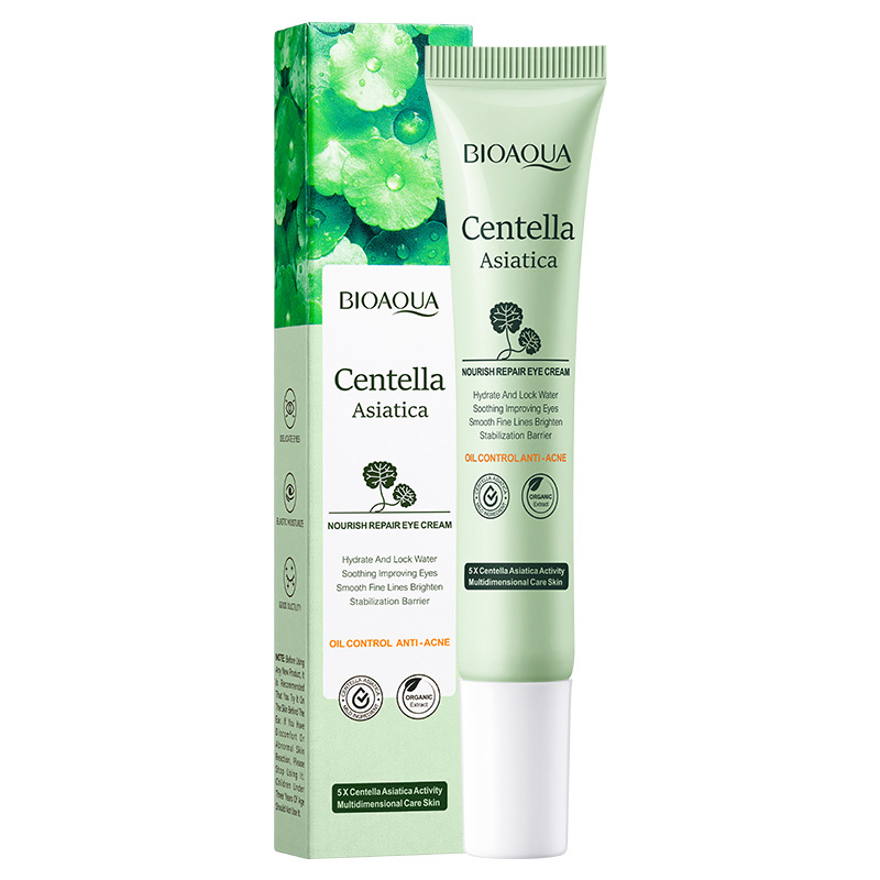 Crema Contorno Ojos Centella Asiatica Bioaqua Reparadora