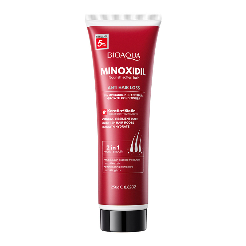 [BQA058] Acondicionador Minoxidil 5% Bioaqua Anticaida Biotina 250g