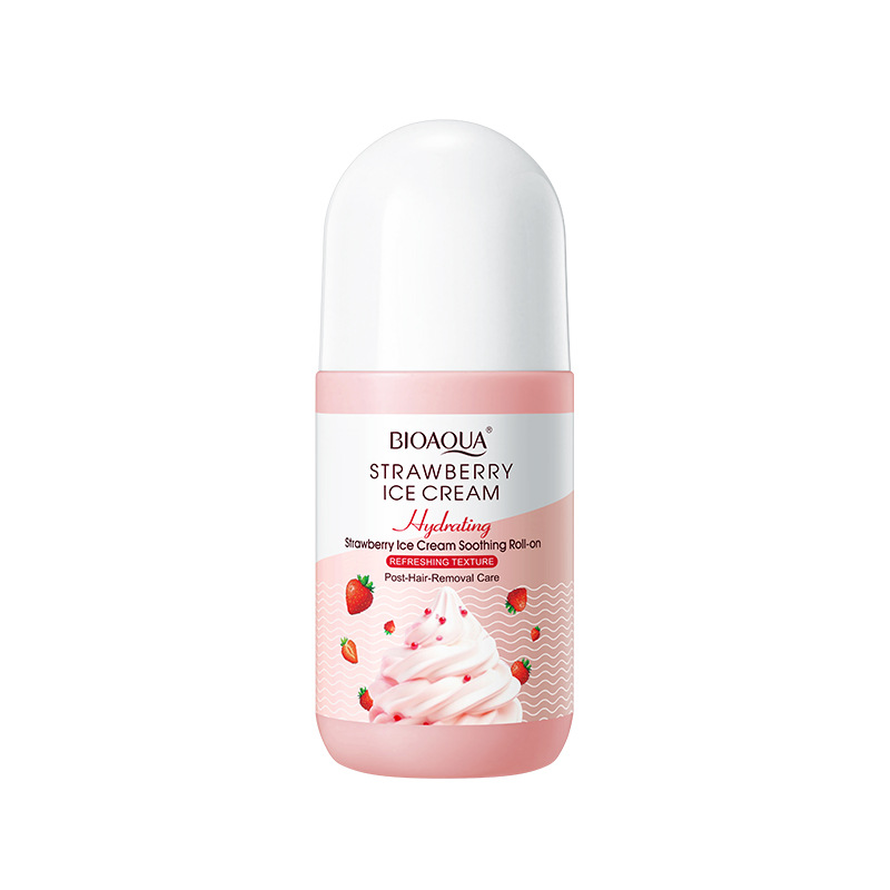 [BQA066] Roll On Calmante Post Depilación Bioaqua Fresa Aloe 50ml