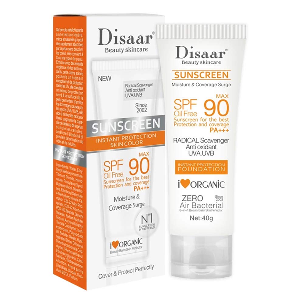 [DSR1] Protector Solar Disaar Spf 90 Con Color Base Facial Oil Free