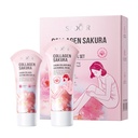 Kit Crema Depilatoria Sadoer Sakura Colágeno Gel Calmante