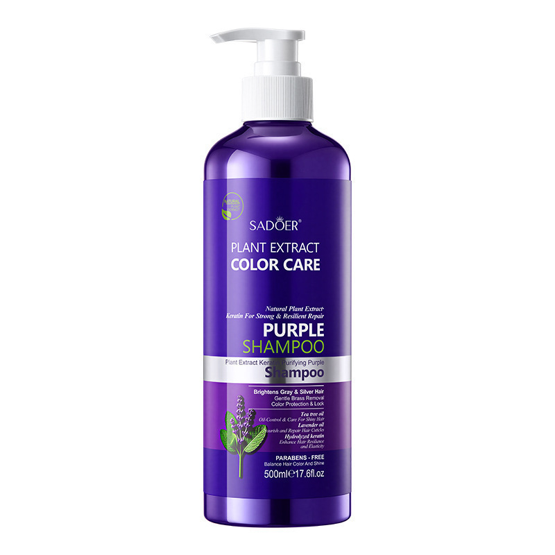[SDR19] Champu Morado Matizador Sadoer Anti Amarillo Rubios