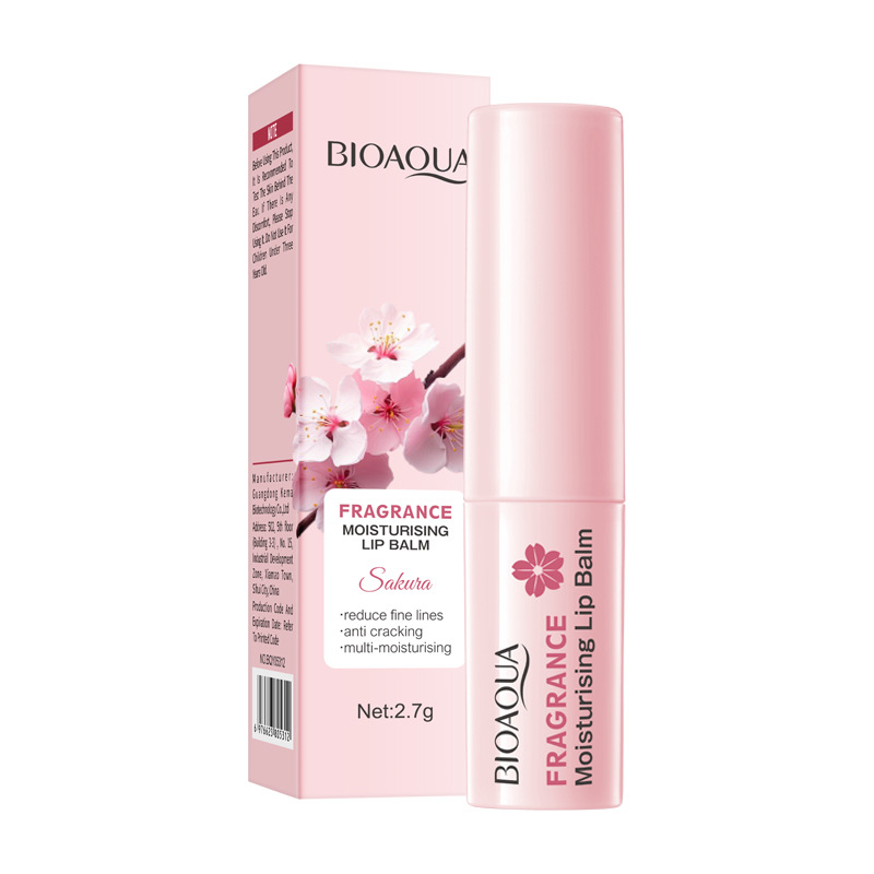 [BQA010] Bálsamo Labial Bioaqua Sakura Hidratante 2.7g