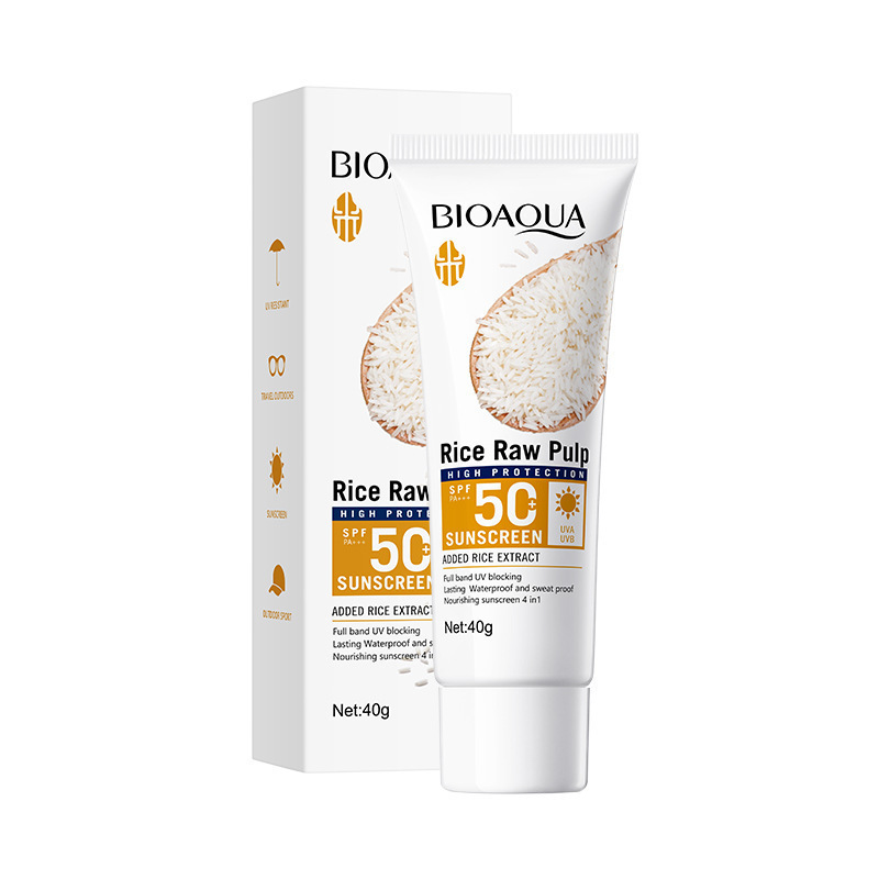 [BQA009] Bloqueador Solar Bioaqua Arroz SPF50 PA+++ 40g