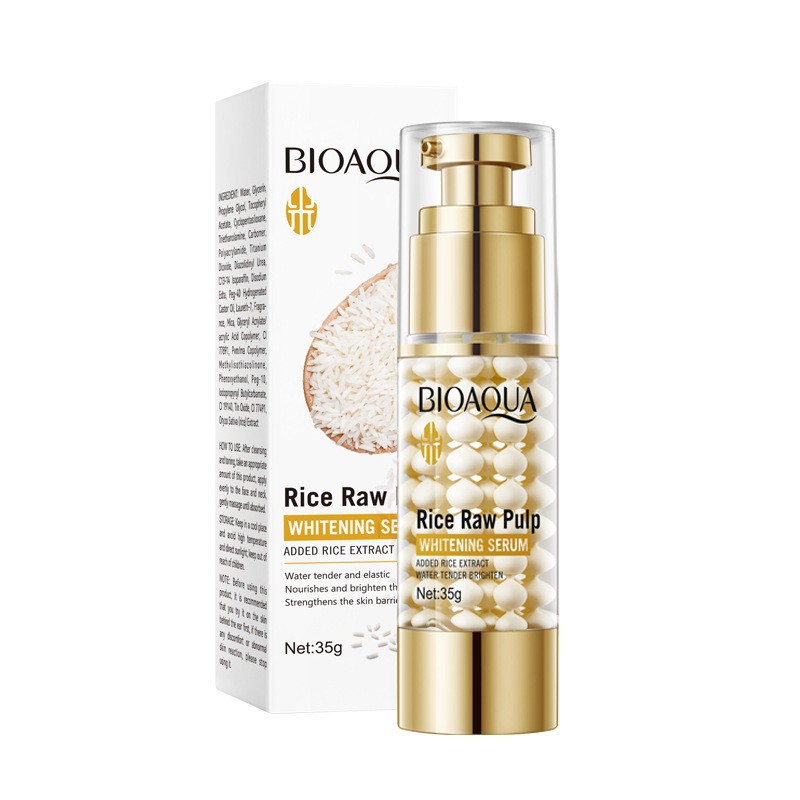 [BQA006] Serum Iluminador Bioaqua Arroz Rice Raw Pulp 35g
