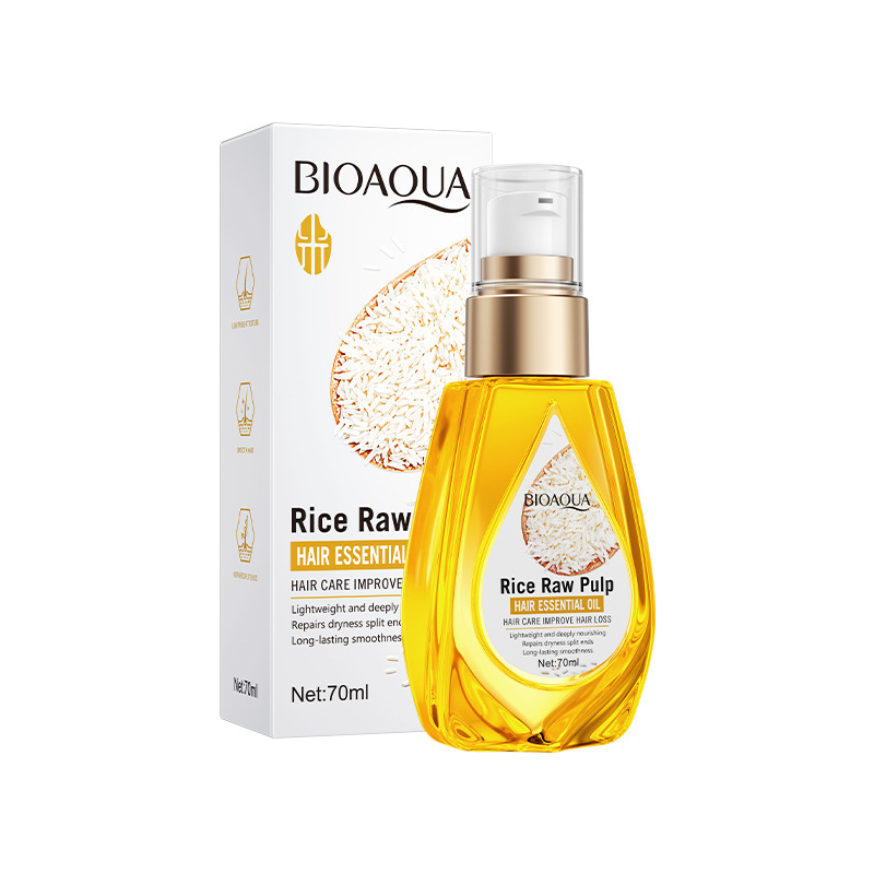 [BQA007] Aceite Capilar Bioaqua Arroz Puntas Abiertas 70ml