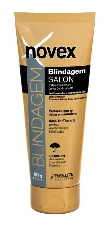 [5130] Blindaje Capilar Novex Salon Protector Termico Antifrizz 90g