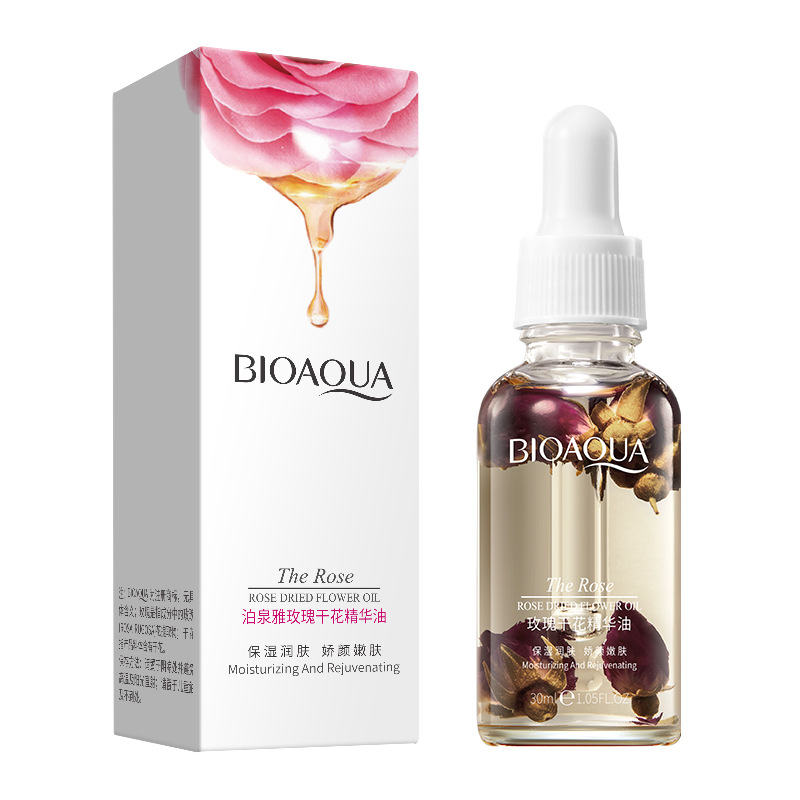 Serum Aceite Facial Bioaqua Rosas Serum Hidratante 30ml Gotero