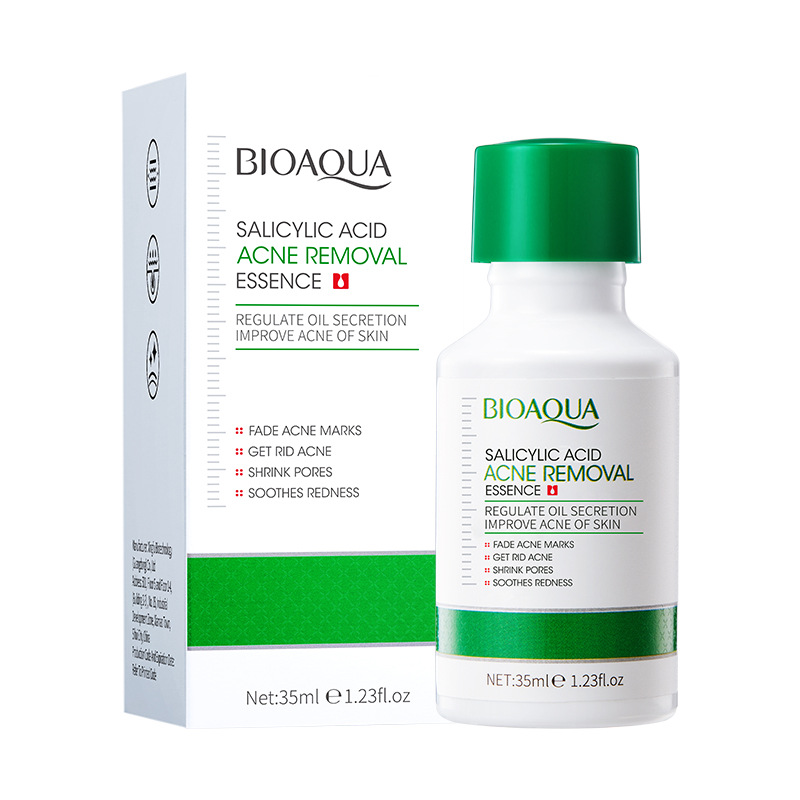 Esencia Facial BIOAQUA con Ácido Salicílico — Piel Grasa y con Tendencia Acneica — 35 ml