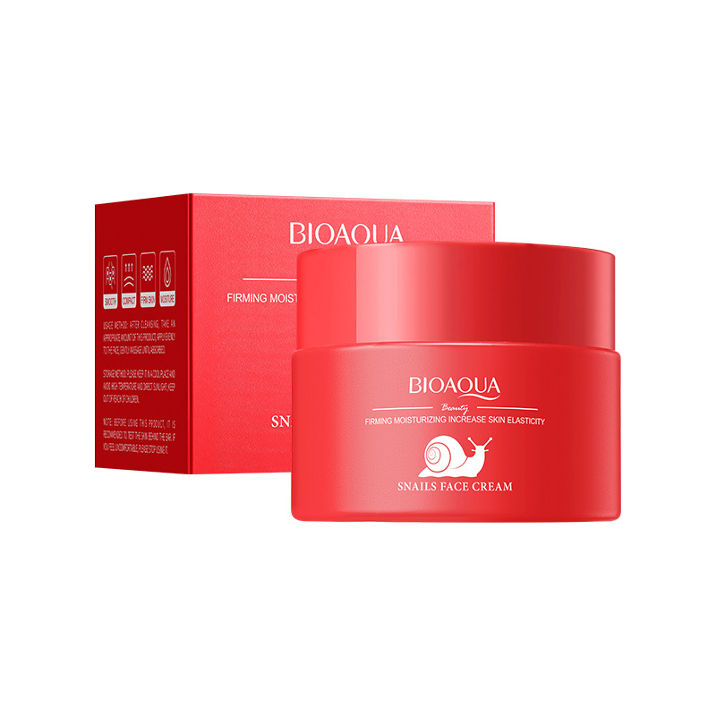 Crema Facial Baba De Caracol Bioaqua Hidratante Rostro