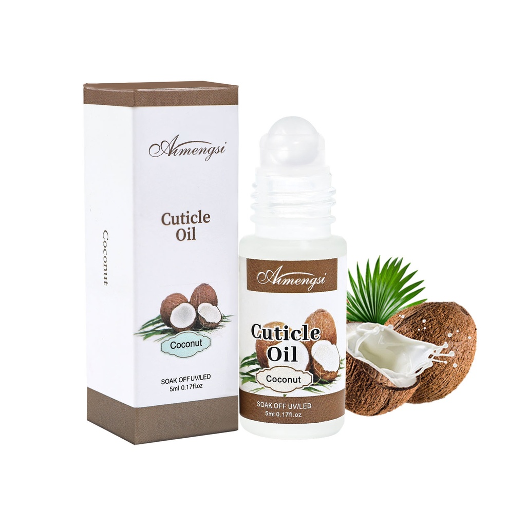 [AMG2] Aceite Hidratante Para Cuticulas Roll On Coco 10ml